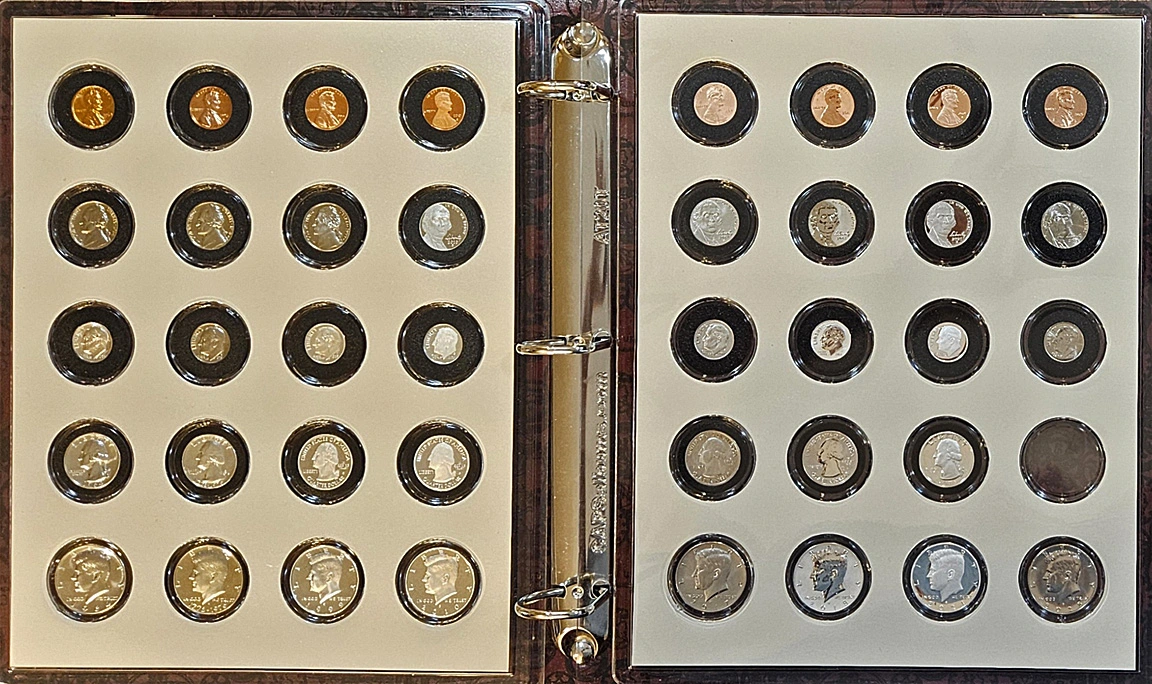 Interesting-Mint-Sets-Penny-/-Nickel-/-Dime-/-Quarter-/-Half-Dollar-&-Dollar-Sets